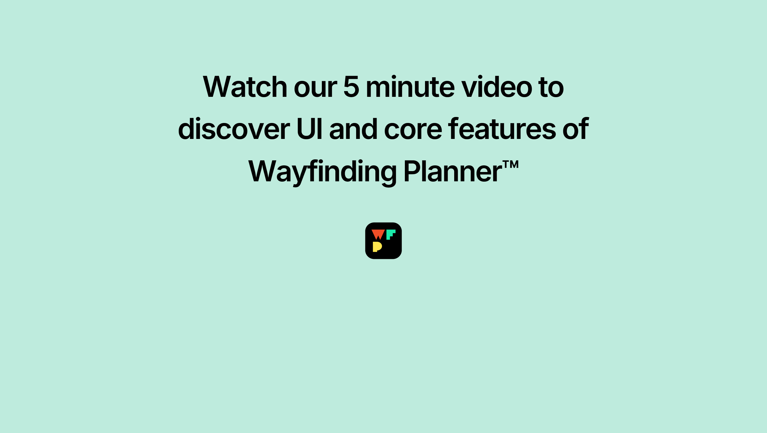 WFP - Watch it in action video